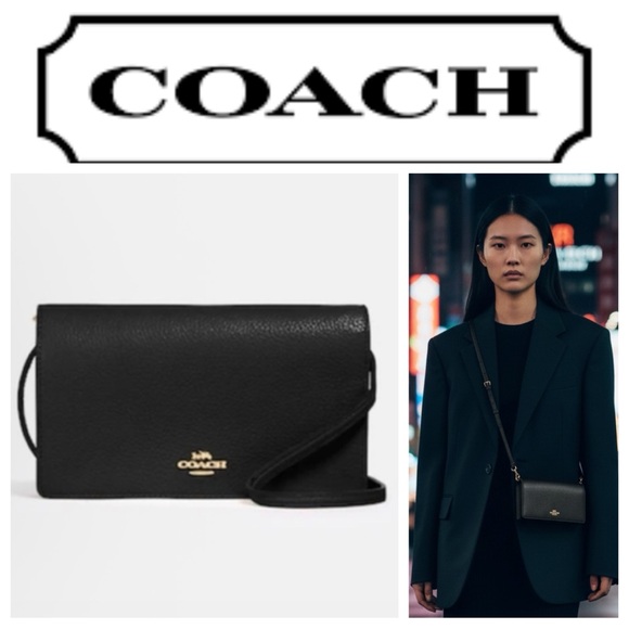 Coach Handbags - Coach Anna Crossbody clutch bag EUC